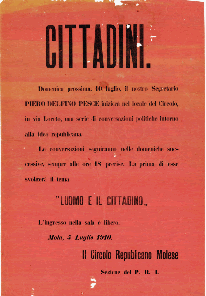 MANIFESTO 1910